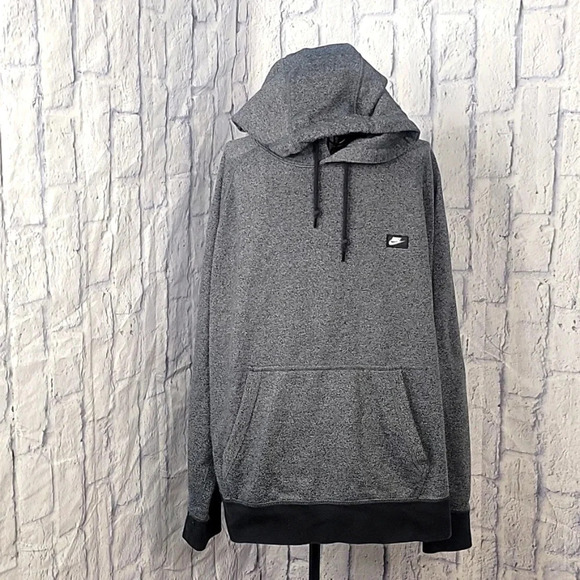 NIKE Gray‎ Men's Hoodie Sweatshirt XL/TG/EG - Picture 1 of 8